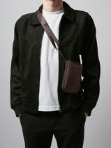 Sac Bandouli�re Light Etrier Marron light ELIS728S-vue-porte